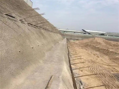 定南河道边坡加固